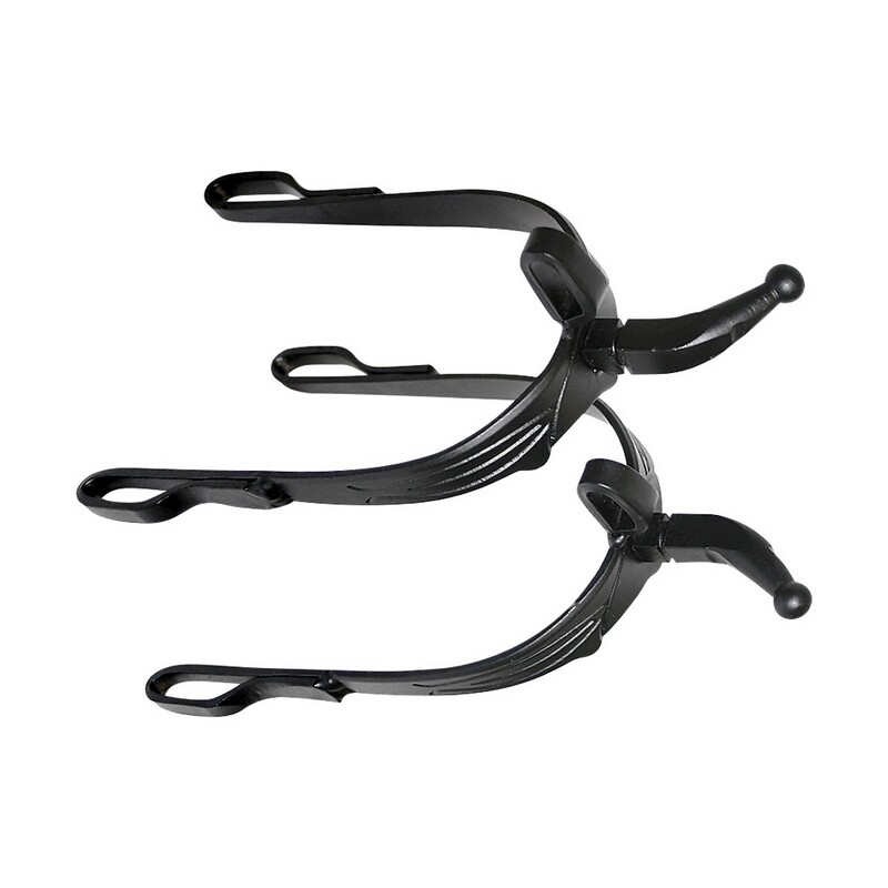 SPANISH DROP SPURS WITH CURVED STEM