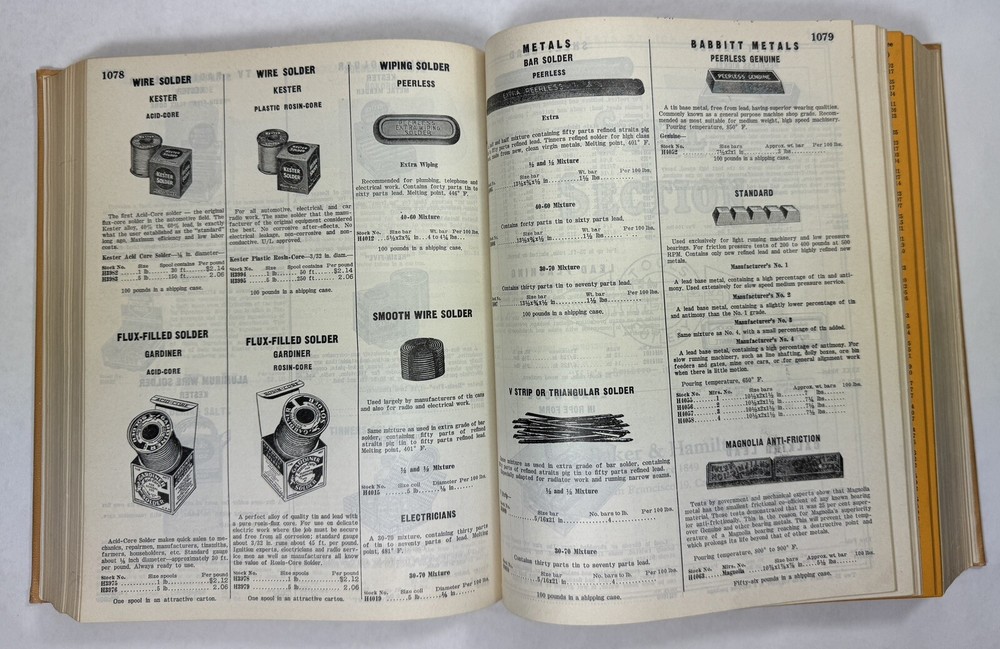 Baker & Hamilton Hardware & Steel Stiletto Catalog No. 107