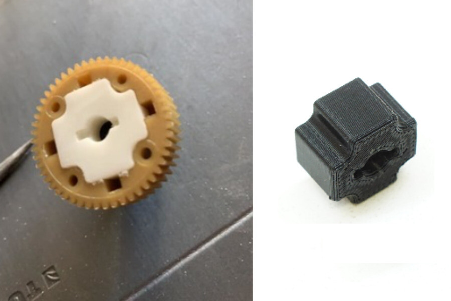 Composite Diff Locker for Team Associated DR10 Drag Car NPRC Locked Differential