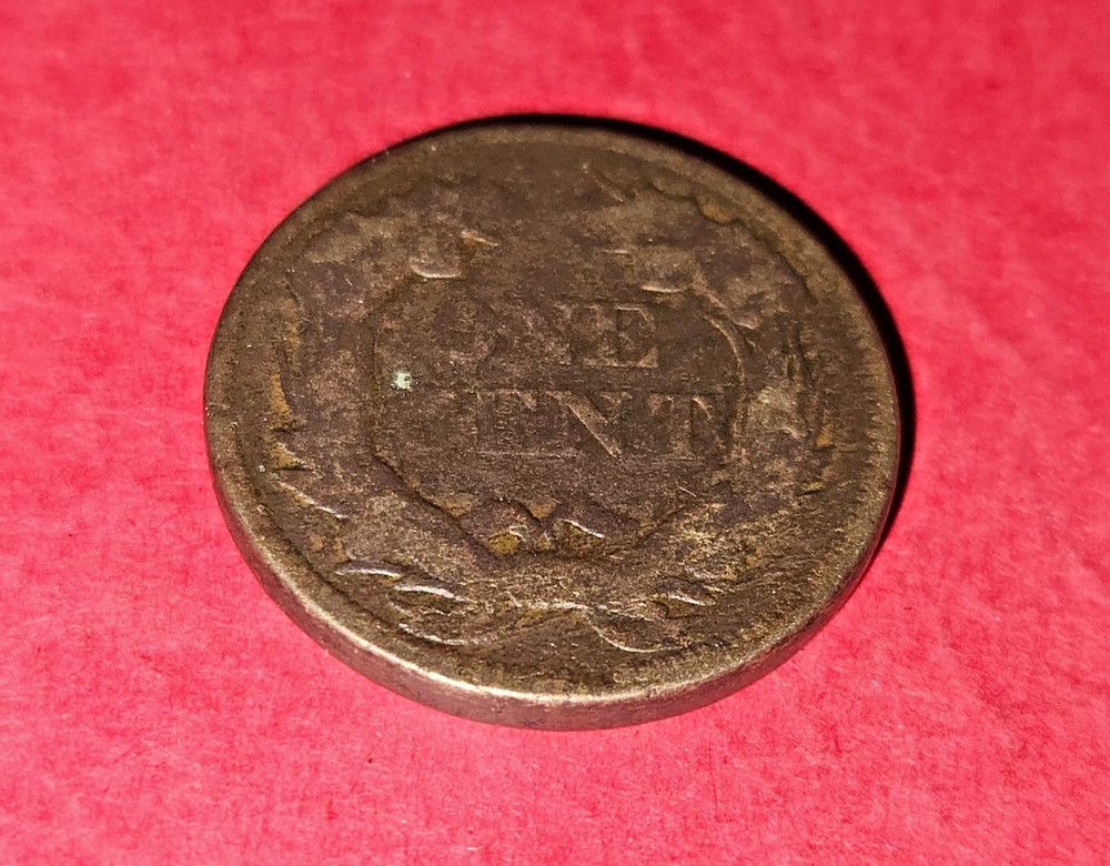 1857 Flying Eagle Penny - Circulated