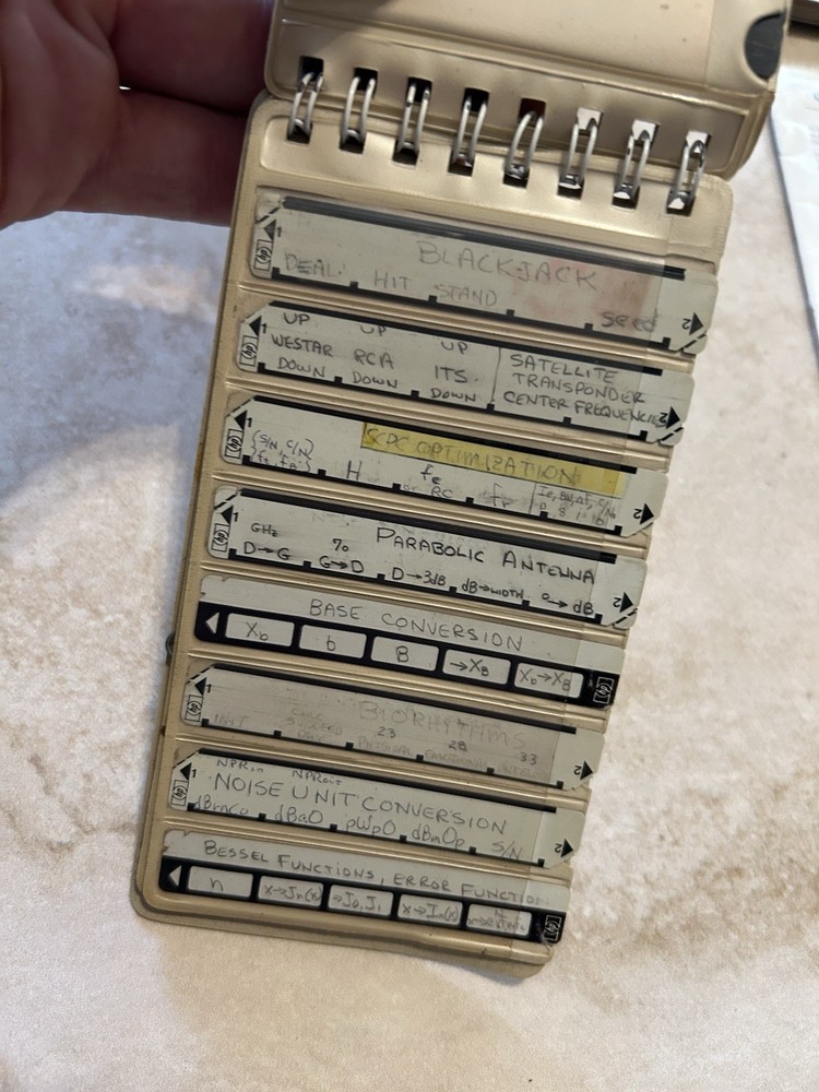 HP 41CV Calculator Hewlett Packard Excellent with Manuals Electrical Engineer