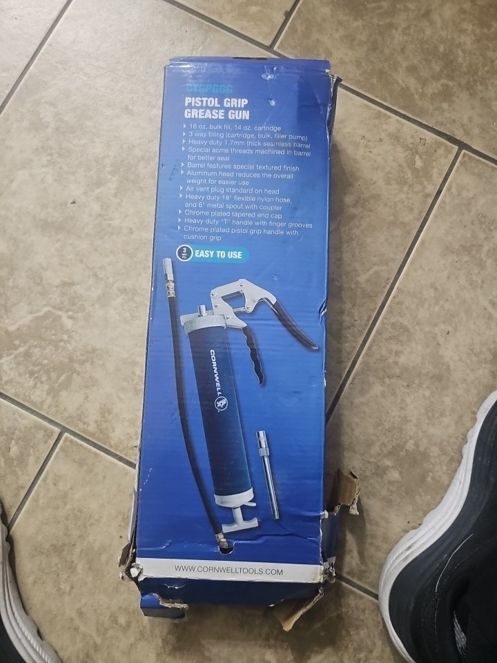 pistol grip grease gun cornwell  Tools