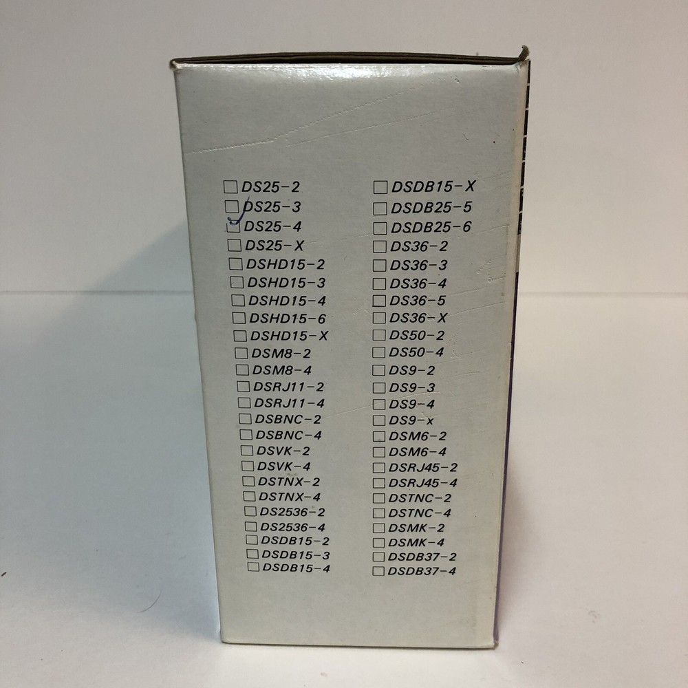 Data Transfer Switch DS25-4 4 Port Very Good Condition