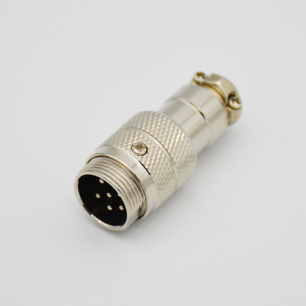 12x 6 Pin Male Microphone Panel Chassis Connector,B6P