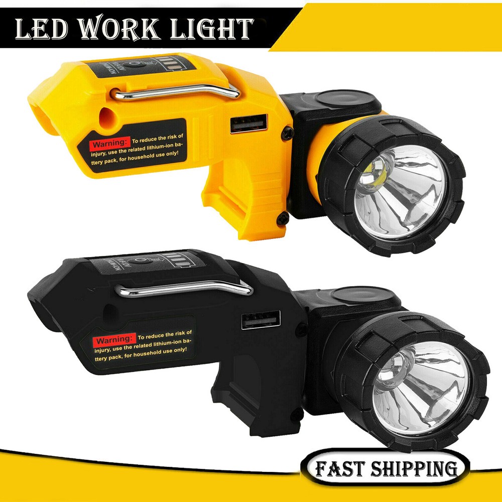 Handheld LED Work Light Flashlight DCL510 For DeWalt 12V MAX Li-Ion Battery