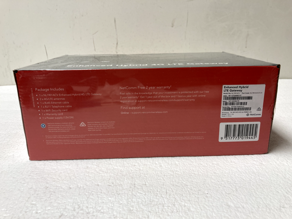 NetComm NL1901ACV | Enhanced Hybrid 4G LTE Gateway Modem Router