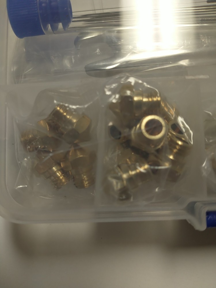 24pcs Kit 0.4mm 3D Printer Print Nozzle Head MK10 Extruder