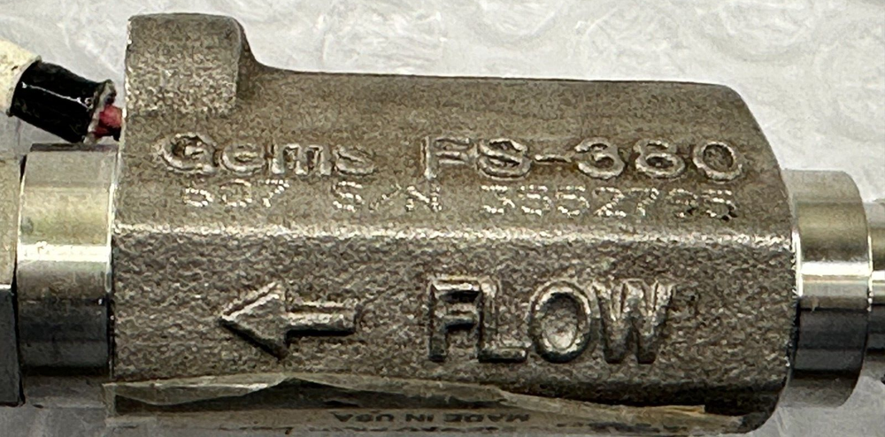 GEMS FS-380 FLOW SWITCH 203075
