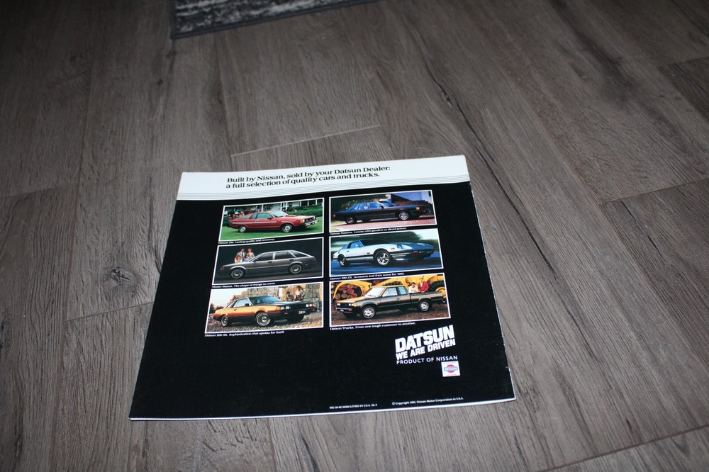 1982 Datsun 310 sales brochure