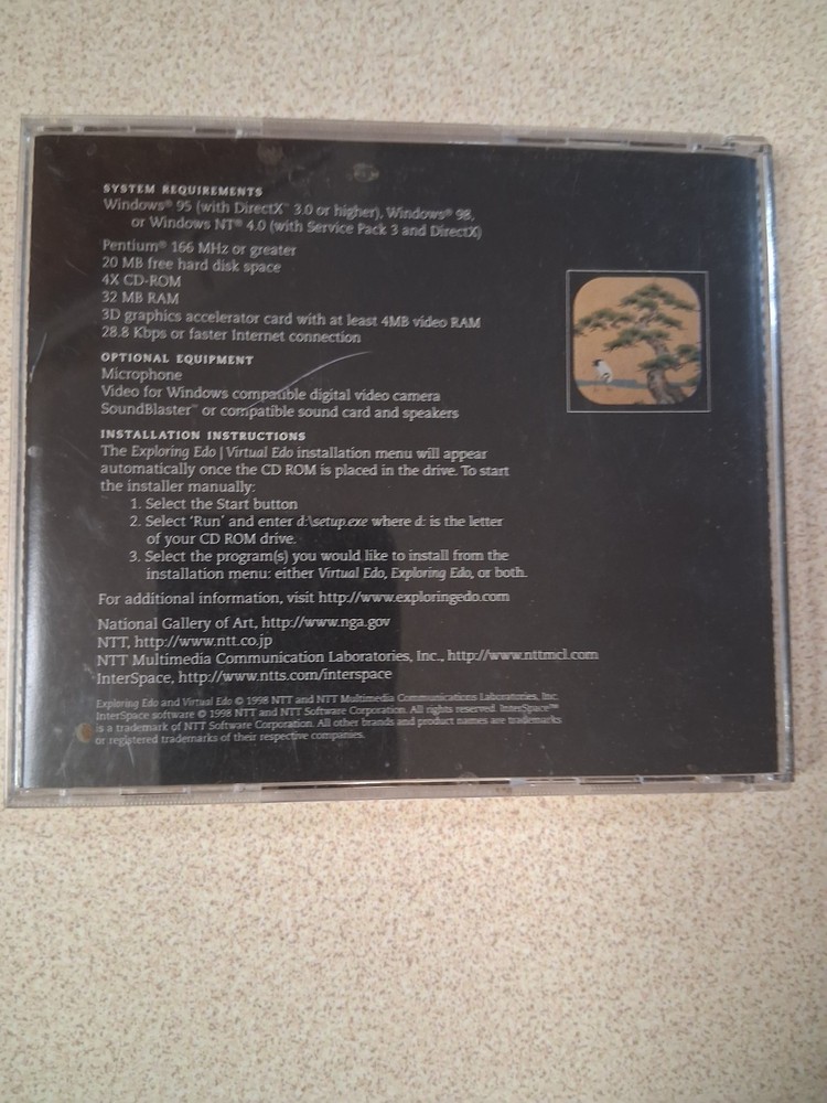 Exploring Edo Virtual Edo CD Rom