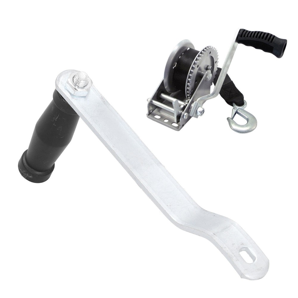 8.1in Ergonomic Winch Handle Crank Comfortable Grip Replacement Universal