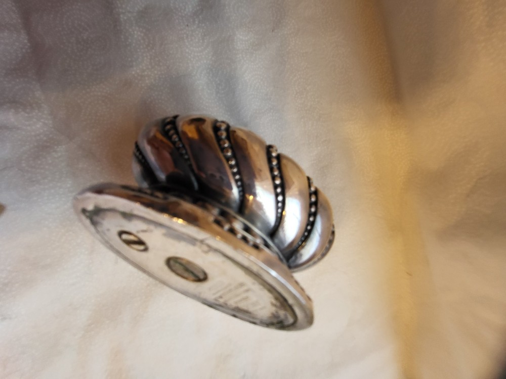 Ronson Crown Silver 2.5 X 3 In Table Lighter