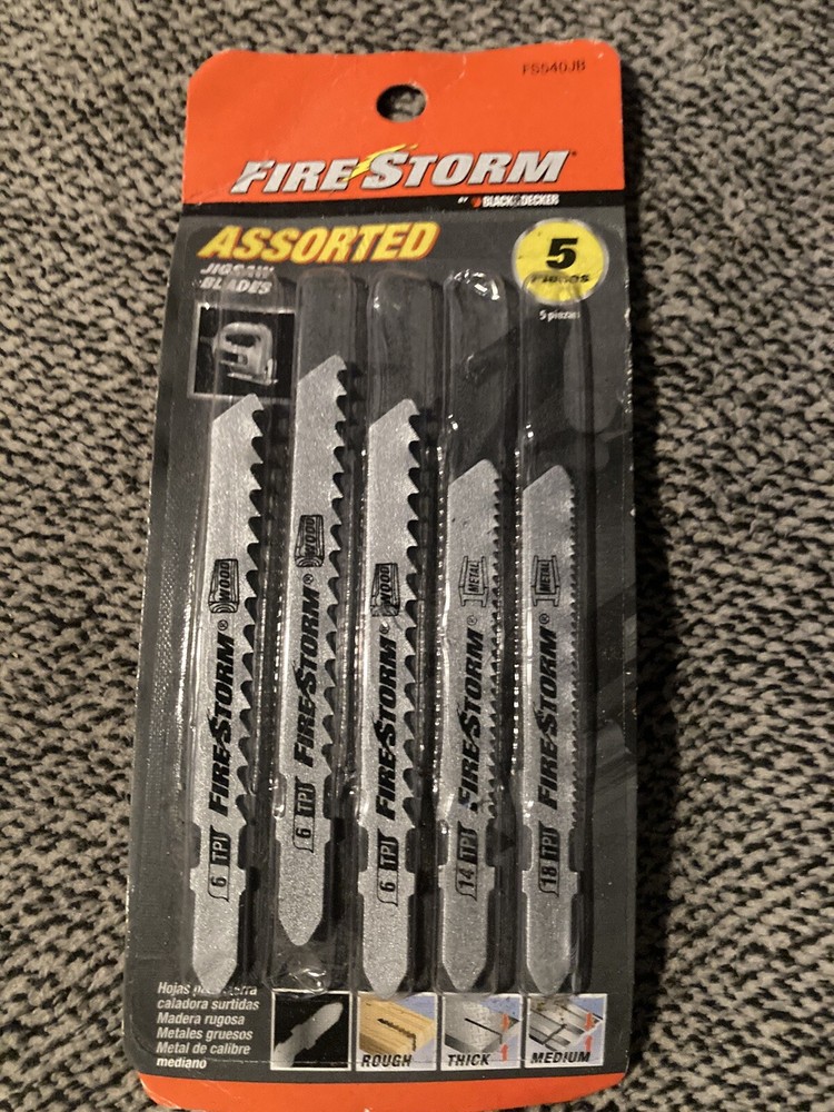 New Fire Storm Assorted Jigsaw Blades FS540JB