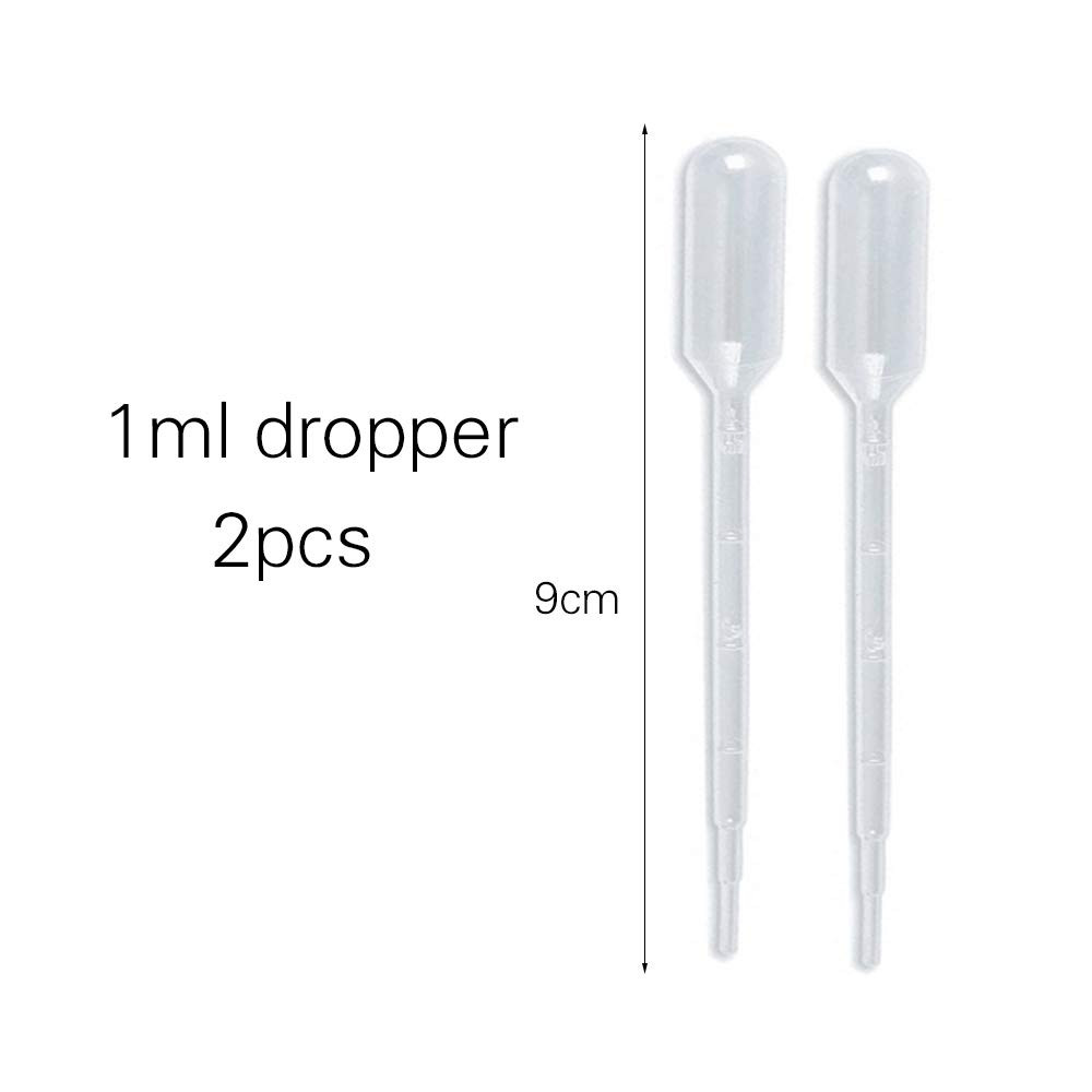 '35 Pcs 3ml Mini Clear Glass Spray Bottles Empty Perfume Sample Bottles