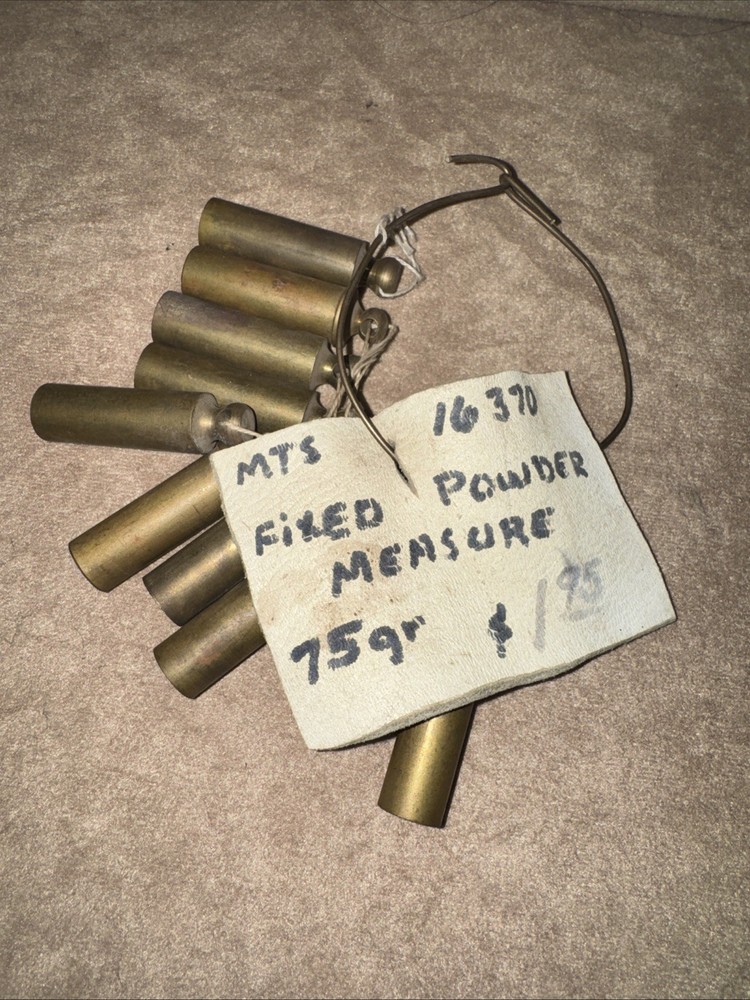 MSM 75 Grain Fixed Powder Measure