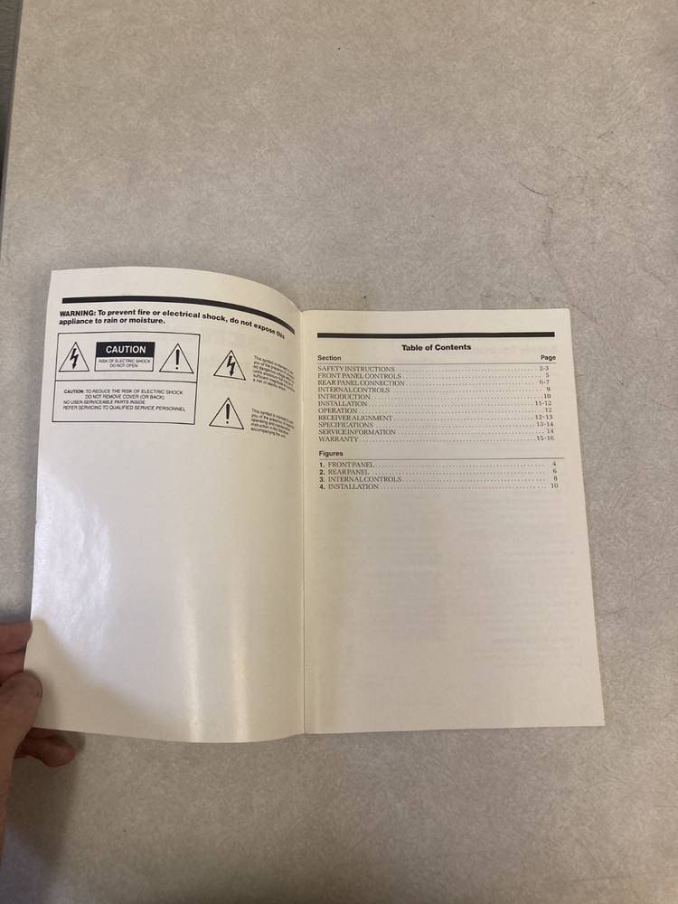 Vintage SenSeni Satellite Receiver model SR-101 Untested-Powers Up