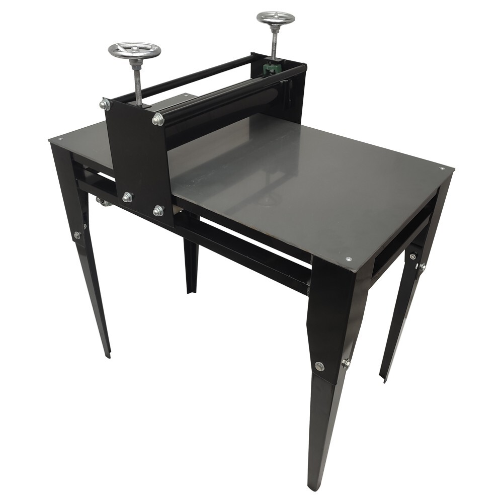 Ceramic Clay Plate Machine Single Axis Slab Roller Manual Pottory Sheet Making