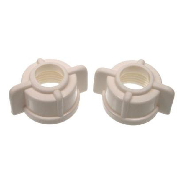 DANCO 2 PACK Replacement Plastic Faucet Coupling Tailpiece Nut 1/2 in. IPS