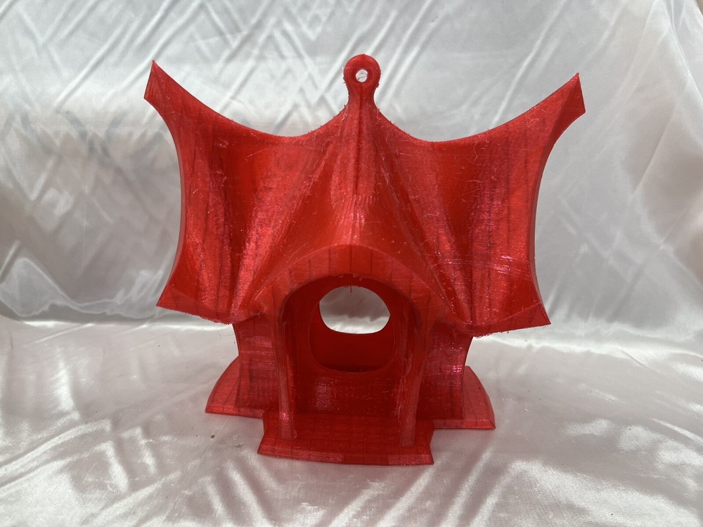 Whimsical Style BirdHouse Ready to Hang