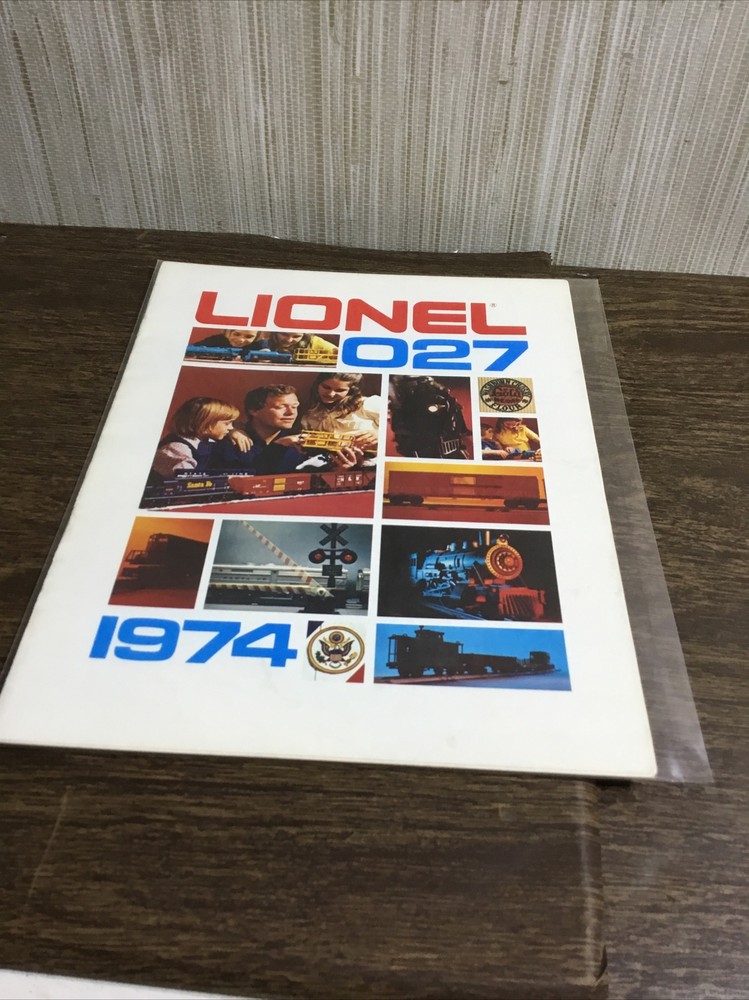 1974  LIONEL TRAINS CONSUMER CATALOG ORIGINAL PACKAGING