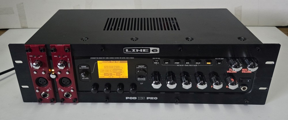Line 6 POD X3 PRO Guitar Rack Mount Multi Effects Processor