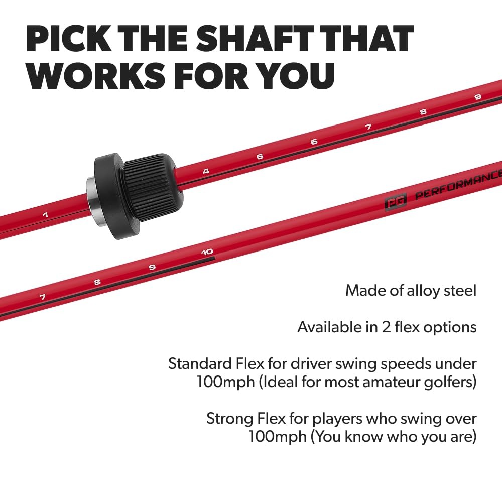Performance Golf Click Stick - Swing Trainer for Automatic Release I Auditory...
