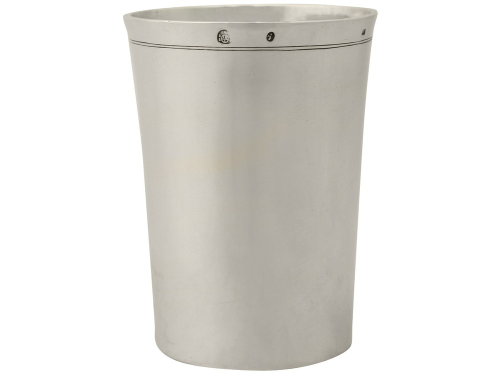 Antique Austro-Hungarian Silver Beaker, Circa 1815