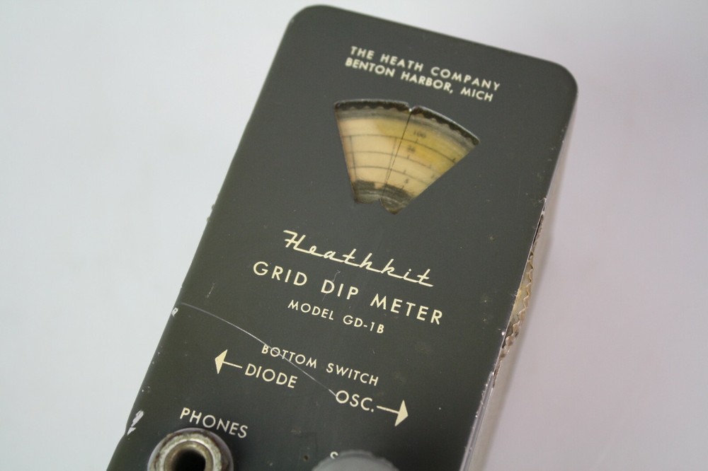 Heathkit Grid Dip Meter Model GD-1B Vintage
