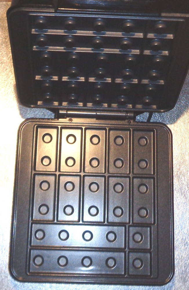Cucina Pro Waffle WOW Building Brick Mini Waffle/Biscuit Iron Build, Bake, Stack