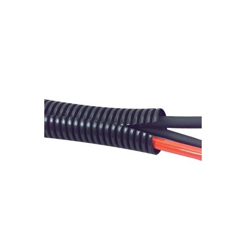 Absolute SLT14-100BL 100' 1/4" blue split wire loom conduit polyethylene