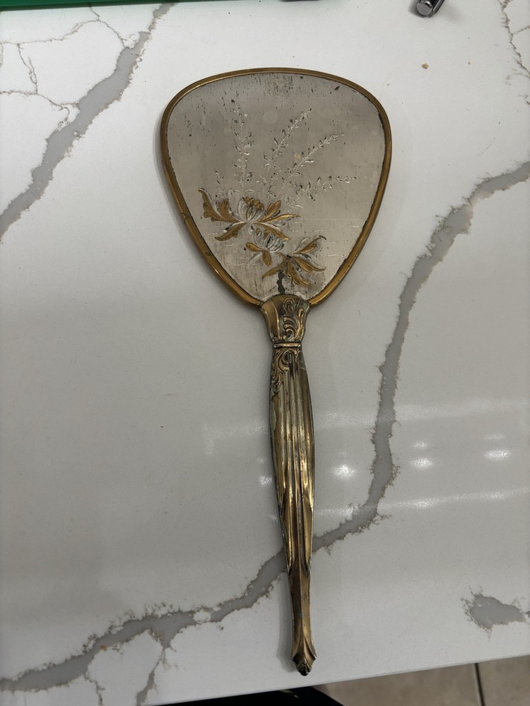 Vintage Handheld Mirror