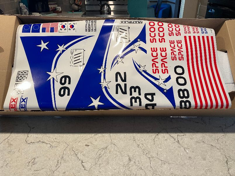 Multiplex Space Scooter RC Airplane - ARF Kit Version With Motor & Folding Prop