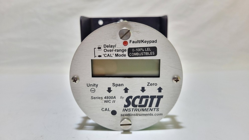 Scott Instruments 4800A NIC II Combustible Gas Detection Transmitter No Housing