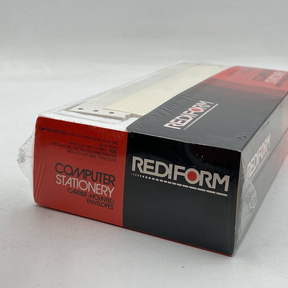 VTG Rediform 100 Envelopes Computer Stationary Size #9 Dot Matrix Printer New