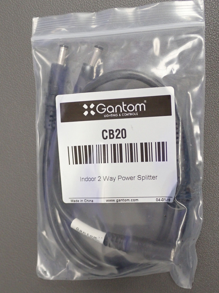 Gantom CB20 two way power splitter.