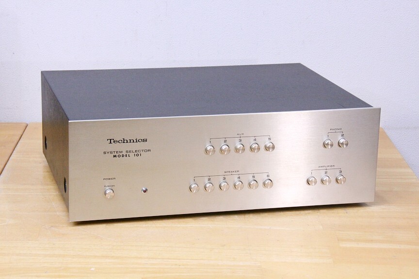 TECHNICS SYSTEM SELECTOR MODEL 101 - AUDIO INPUT/AMP/SPEAKER SWITCHER - TESTED