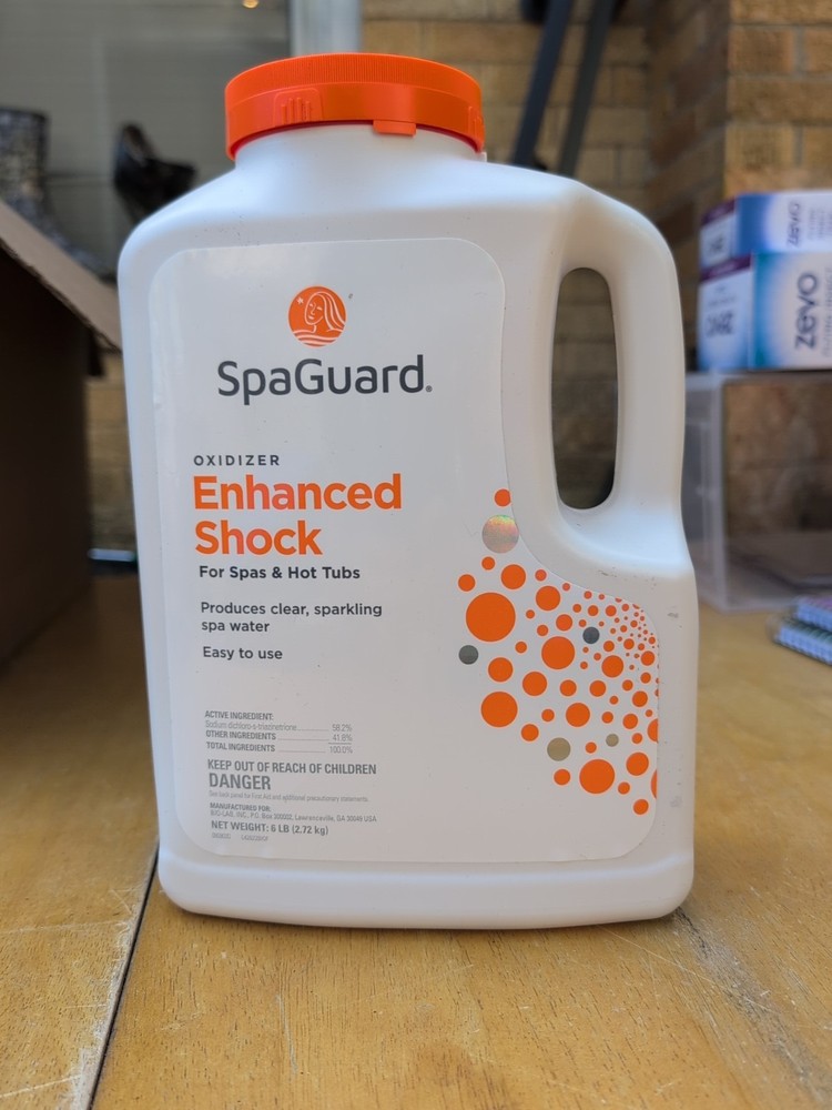 New SpaGuard Enhanced Shock 6 lbs