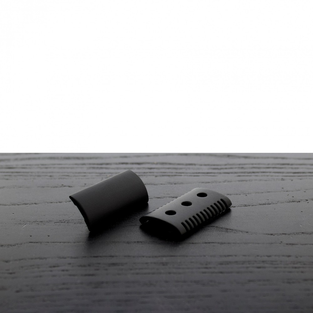 WCS DE Razor Head, Open Comb, Black