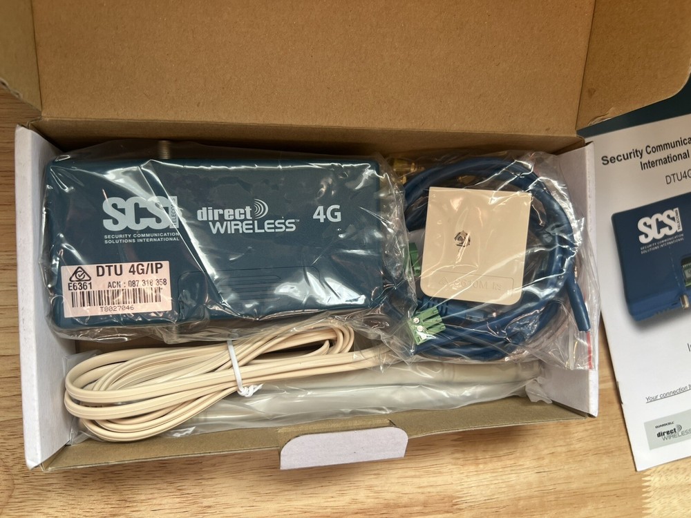 SCSI DTU 4G IP DirectWireless Security System Module Dual Sim DTU4G/IP LITE