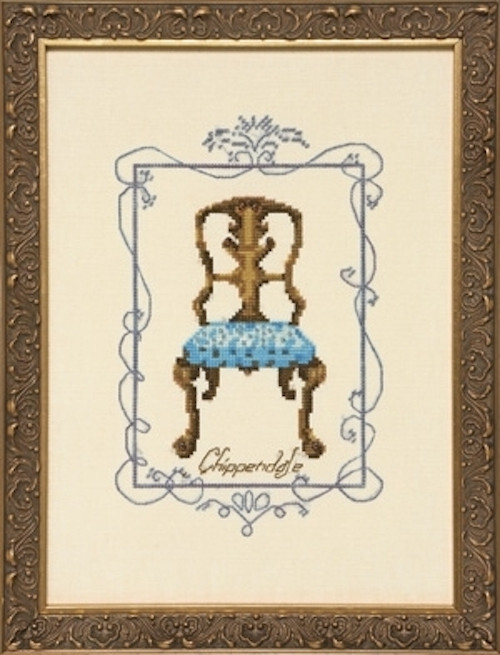 Nora Corbett Cross Stitch Pattern - NC177 -  Chippendale
