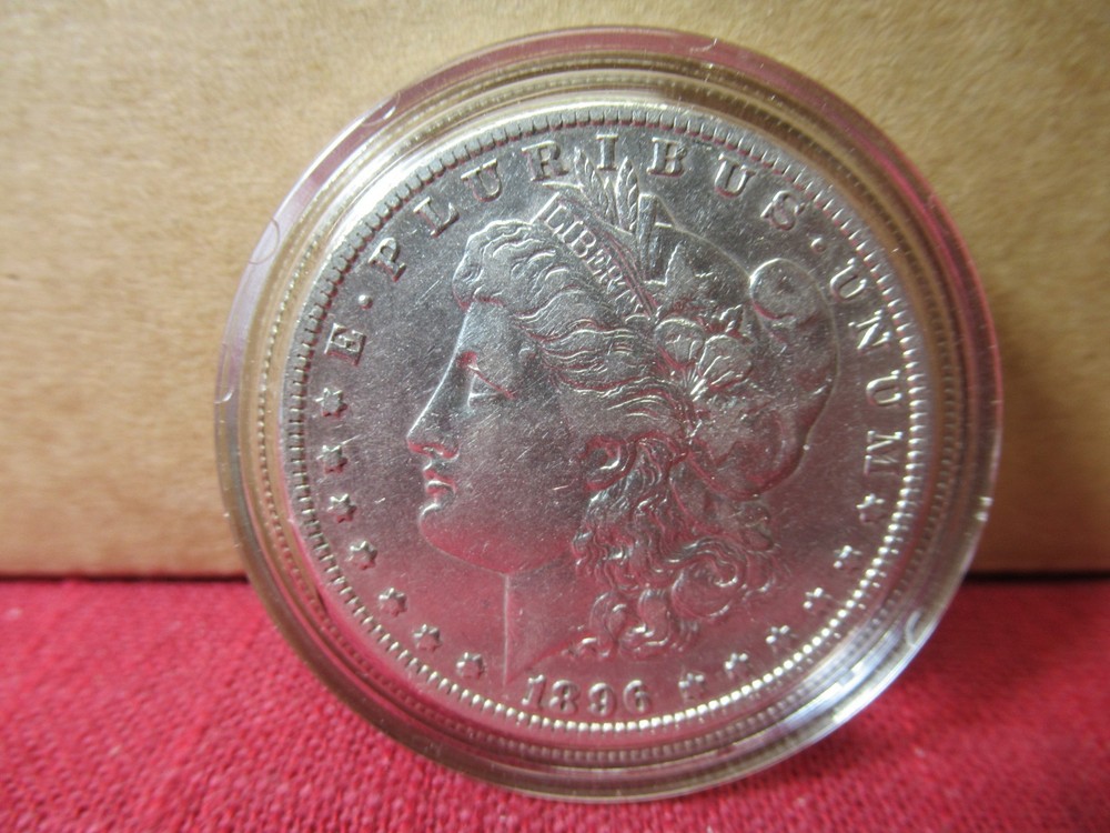 1896-O Morgan Silver Dollar!
