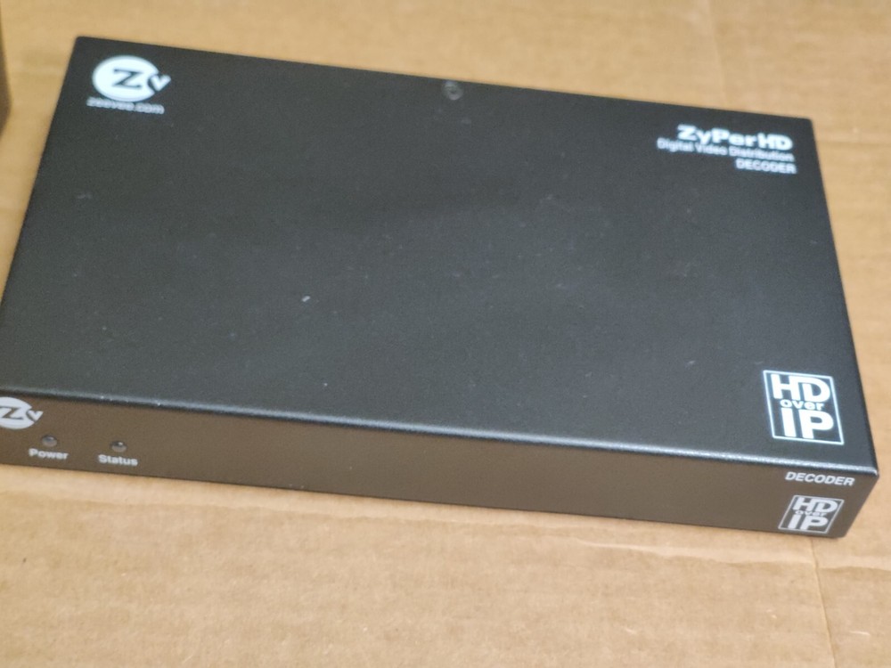 ZeeVee ZYPERHD-X ZyPerHD Digital Video Distribution Decoder