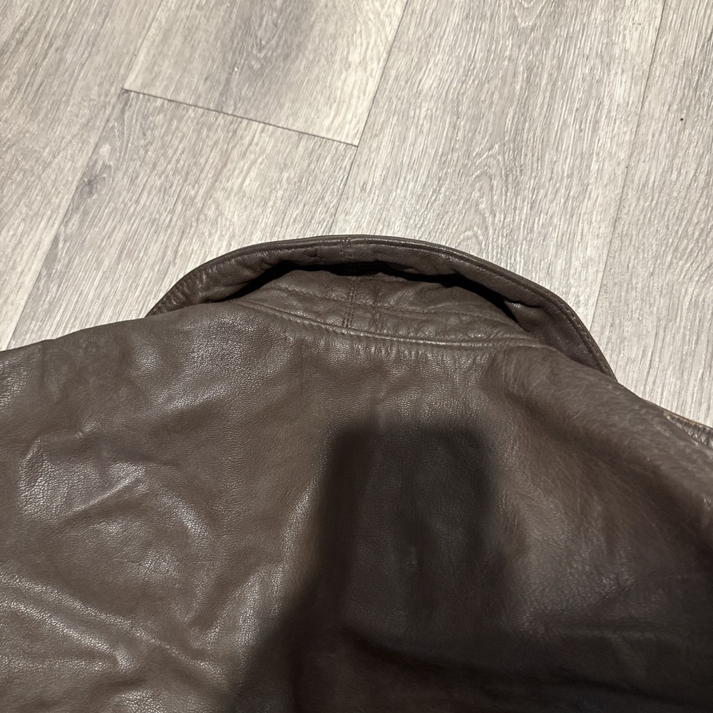 USAF A-2 Leather Flight Jacket 44R OFFICIAL ISSUE