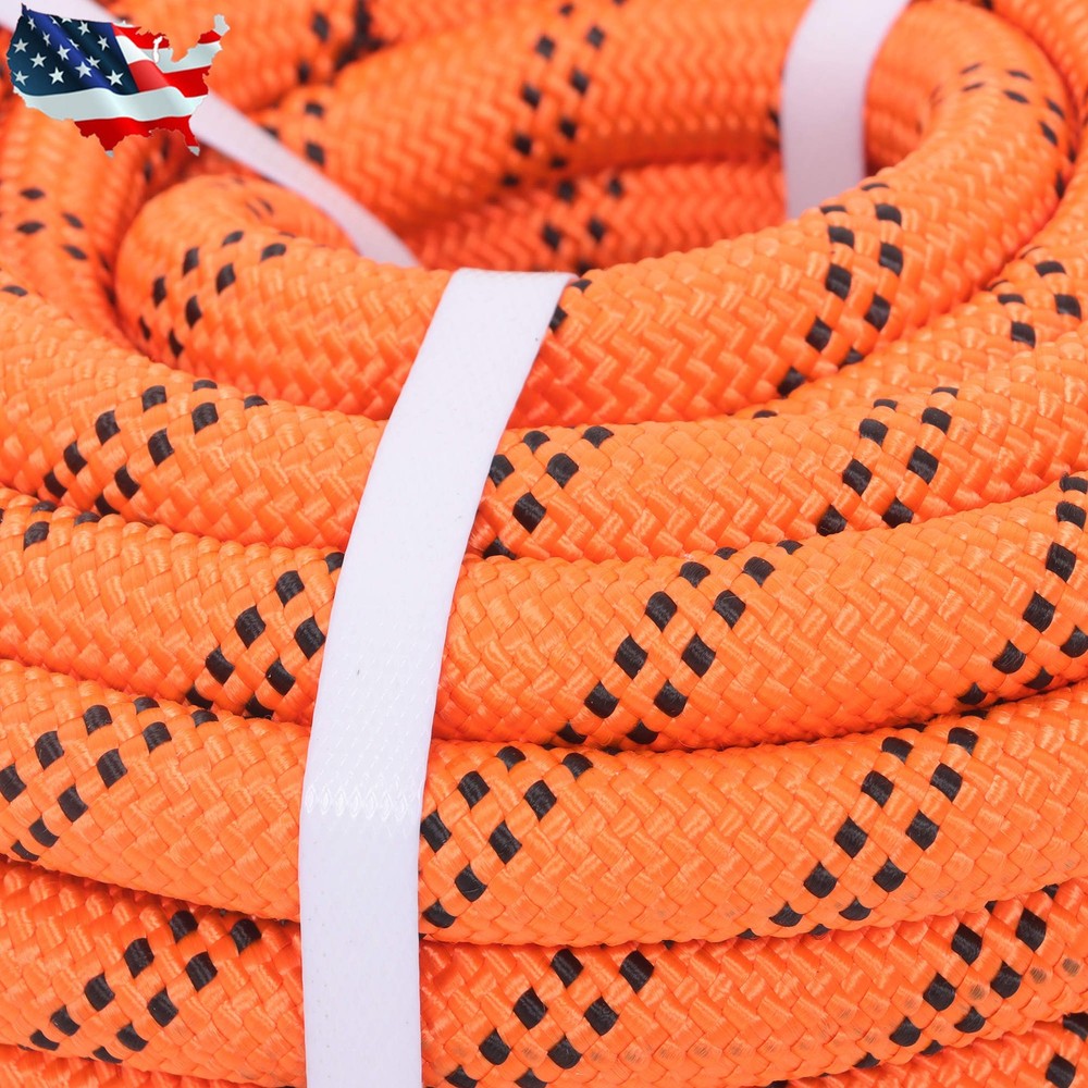 Pulling Rigging Line3/4" × 120' Double Braid Nylon Polyester Arborist Bull Rope