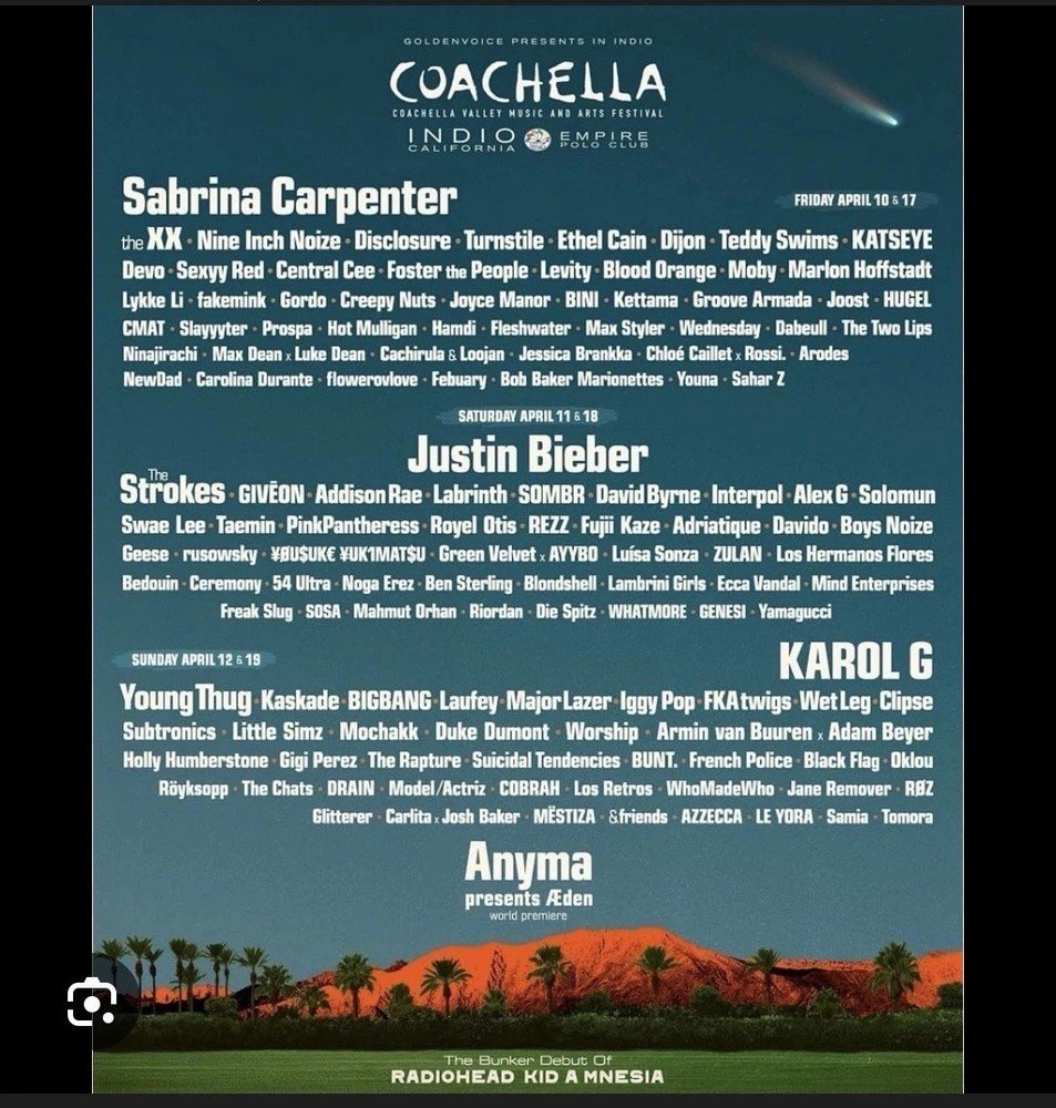 Coachella 2026 Poster