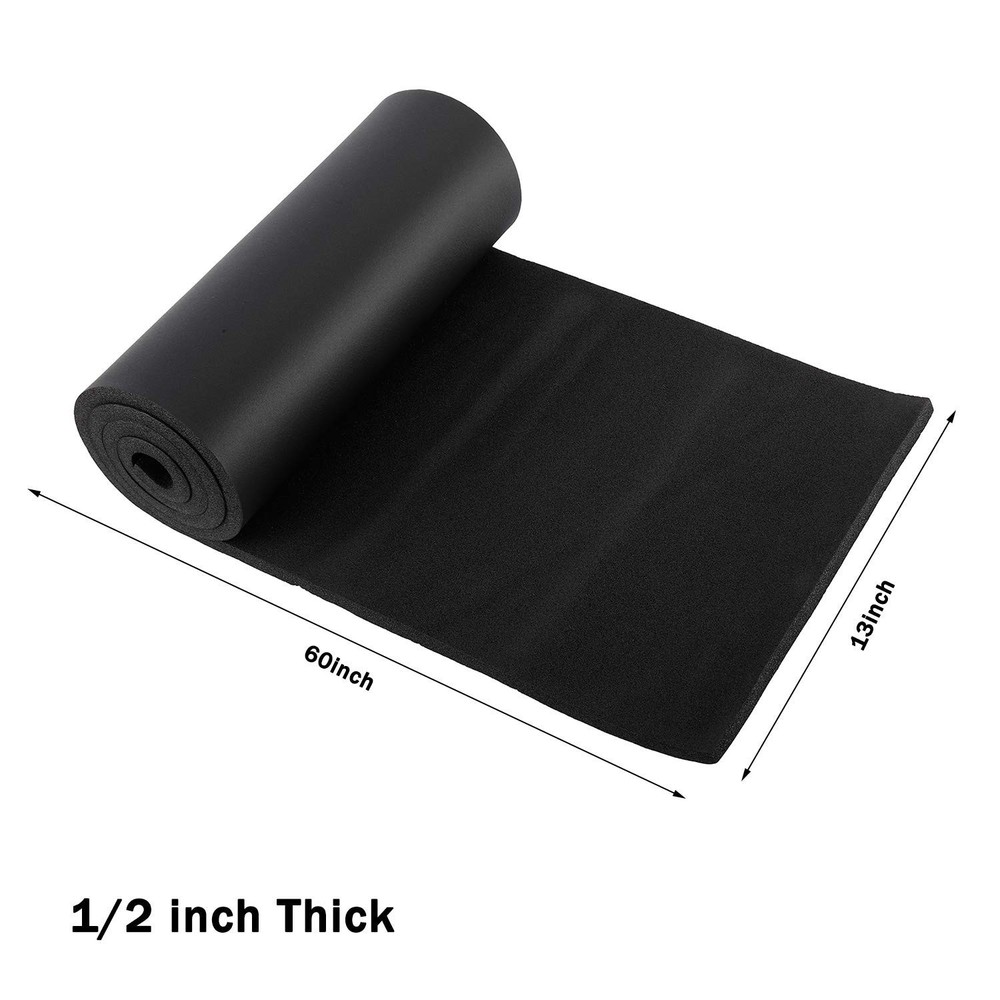 Multi-Purpose 1/2" Thick Closed Cell Foam Roll – Perfect for Insulation & Crafts