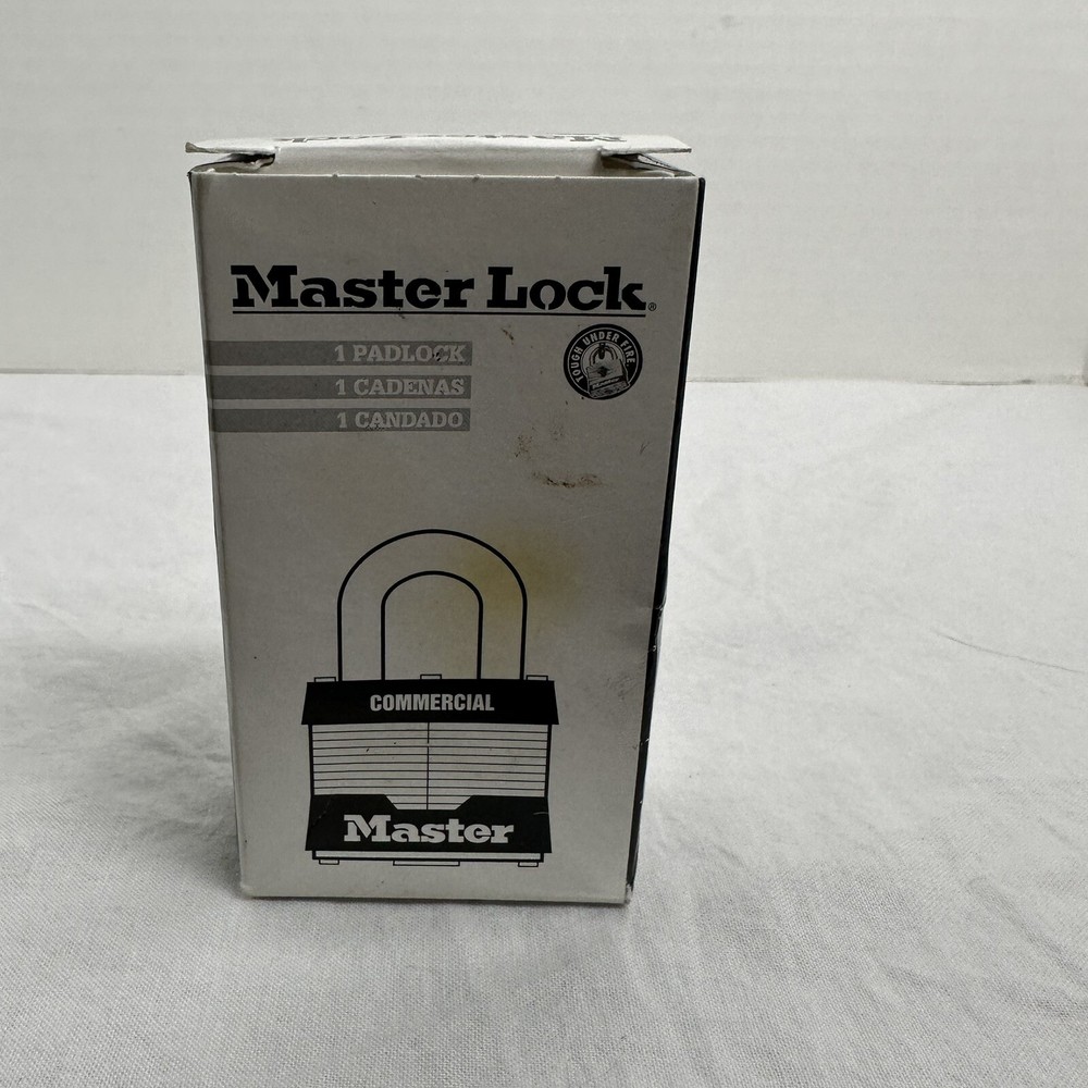 Master Lock Commercial 3LFRED Hardened 1 Key Tough Under Fire