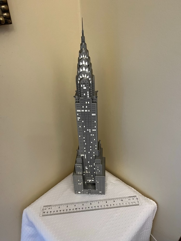 Chrysler Building Light Up Model- 3D Printed