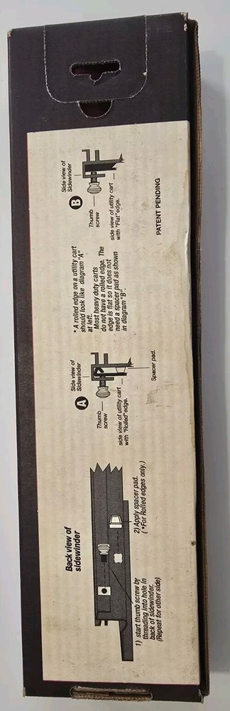 Sidewinder S716 Tool Utility Cart Organizer