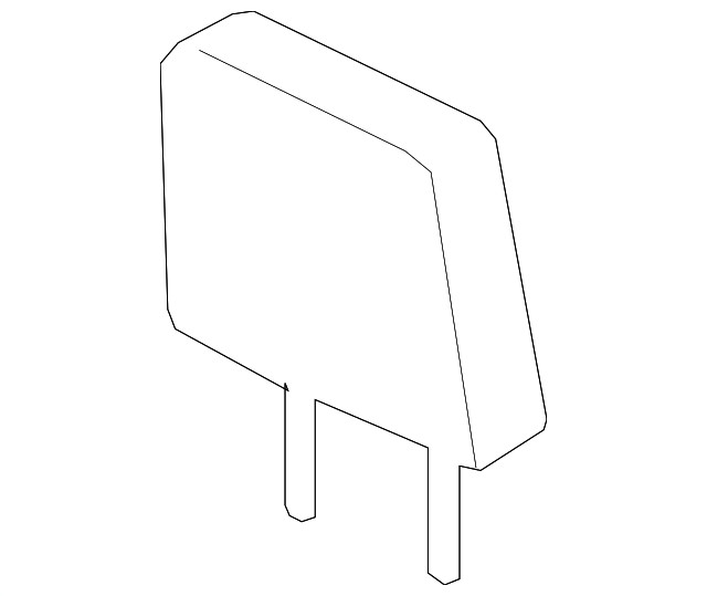 Genuine Nissan Headrest 86430-EZ17A